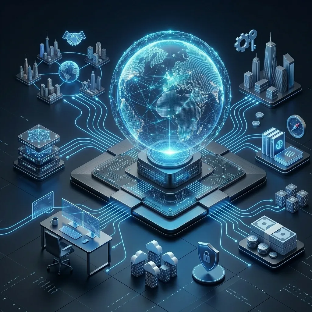 Digital Banking Illustration